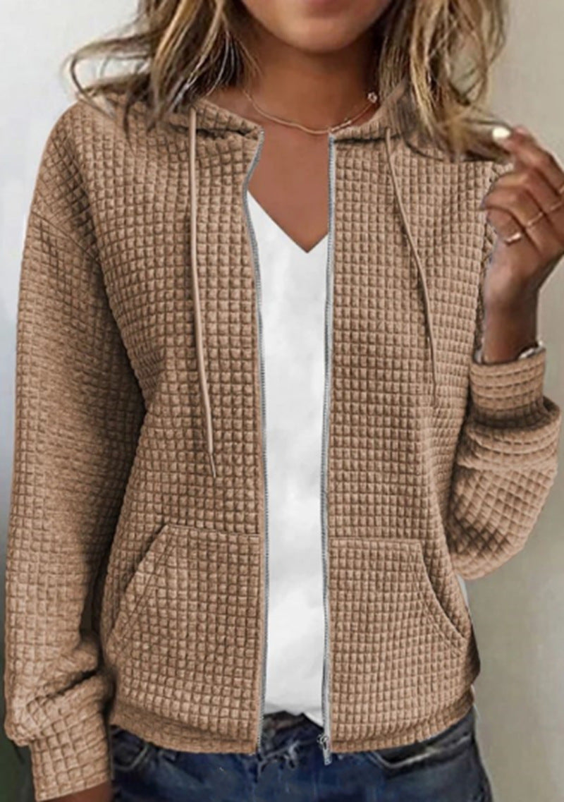 BerlinGlamour | Lederjacke Reißverschluss Modern Damen
