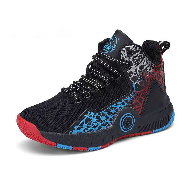 Herren Basketball Schuhe atmungsaktiv und dämpfend