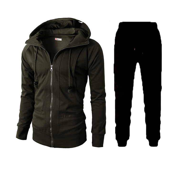 Herren Sportset Hoodie Jogginghose Set Funktionales Training Outfit