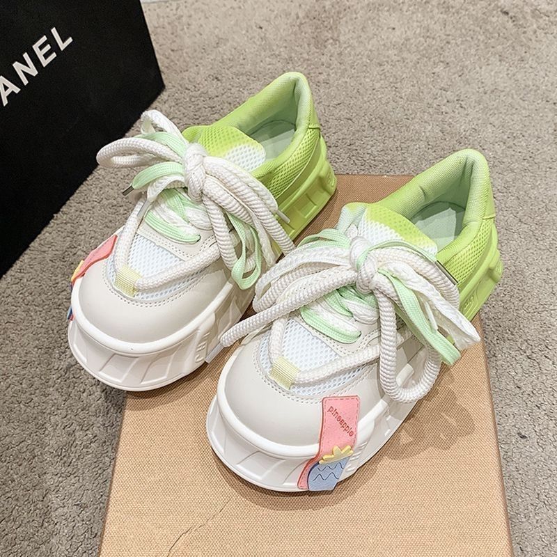 Damen Sneaker atmungsaktiv Farbenfroh Komfortschuh