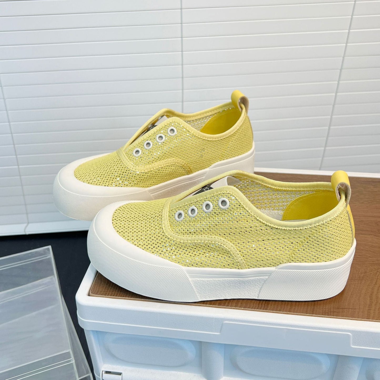Damen Sneaker Sportlich Glitzer Atmungsaktiv