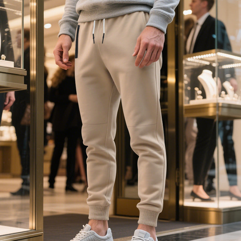 Bequeme Herren Jogginghose Elastisch Komfortabel