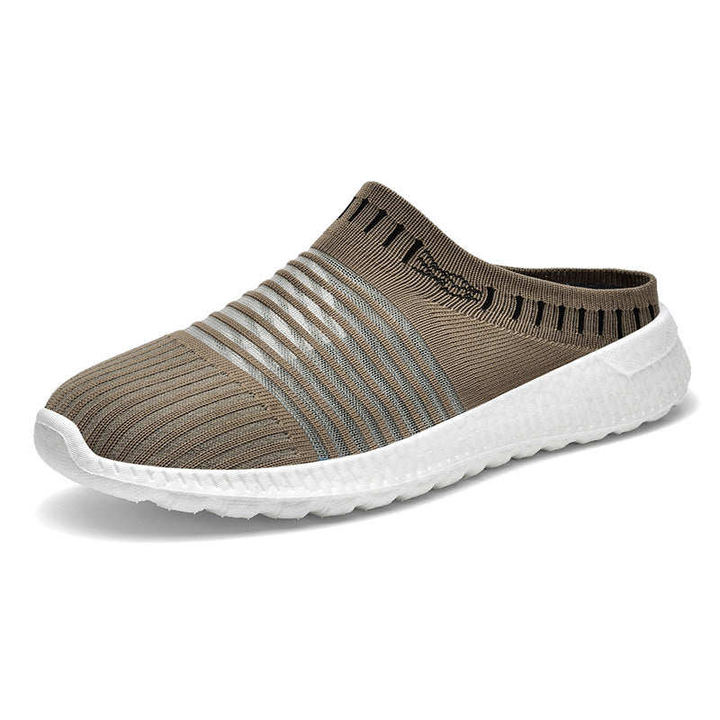 Damen Sneaker Bequem Atmungsaktiv Slip-OnSchuhe