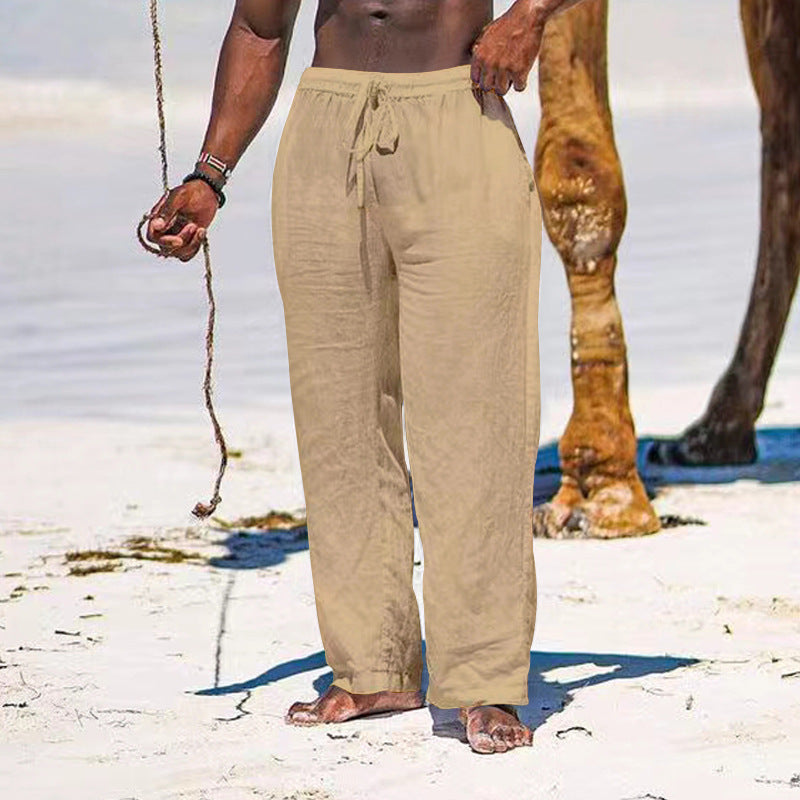 Herren Strandhose Leicht Locker Sommer