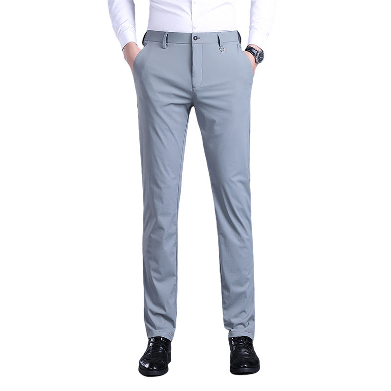 Herren Businesshose Slim Fit Atmungsaktiv Elegant