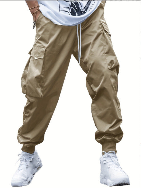 Herren Cargo-Hose Sportlich Elastisch Vieltaschig