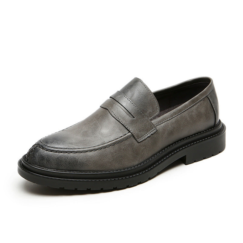 Damen Lederslipper Rutschfest Elegante Schuhe