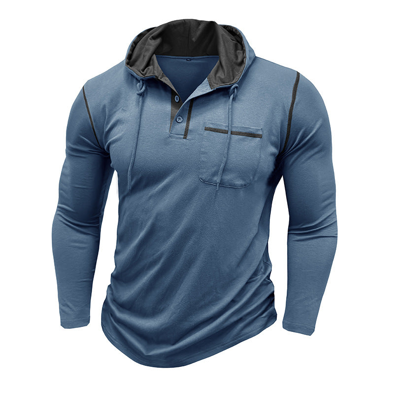 Herren Sweatshirt Kapuze Langarm Hoodie Sportlich