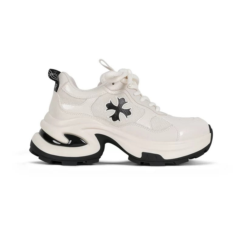 Damen Sneaker Chunky Sportlich Komfortabel Laufschuhe