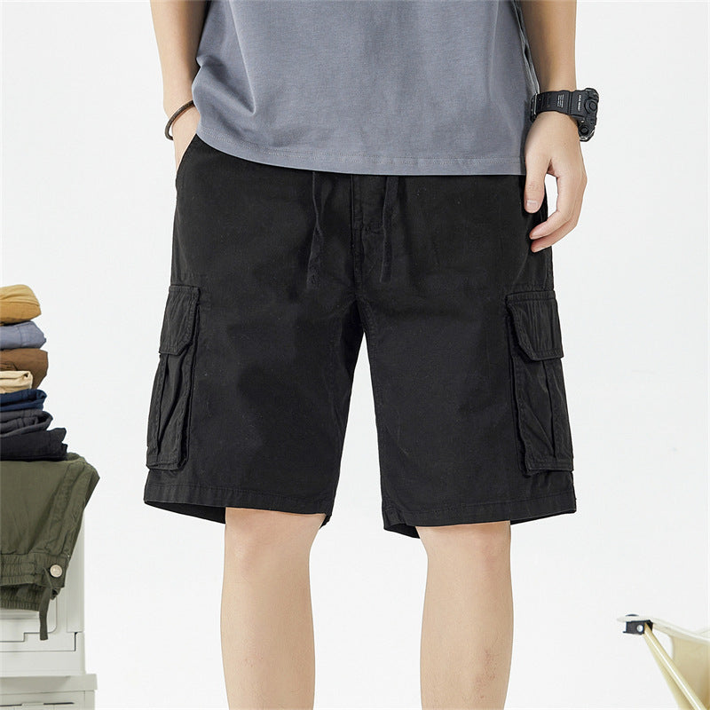 Herren Cargo Shorts Leicht Bequem Mit vielen Taschen