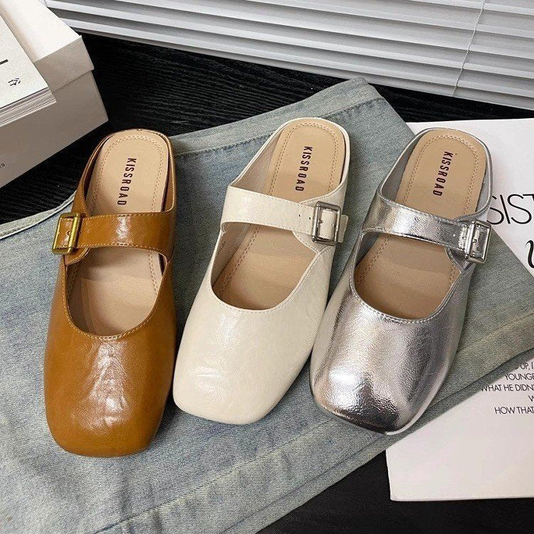 Damen Schuhe Mary Jane Bequem Verstellbarer Riemen