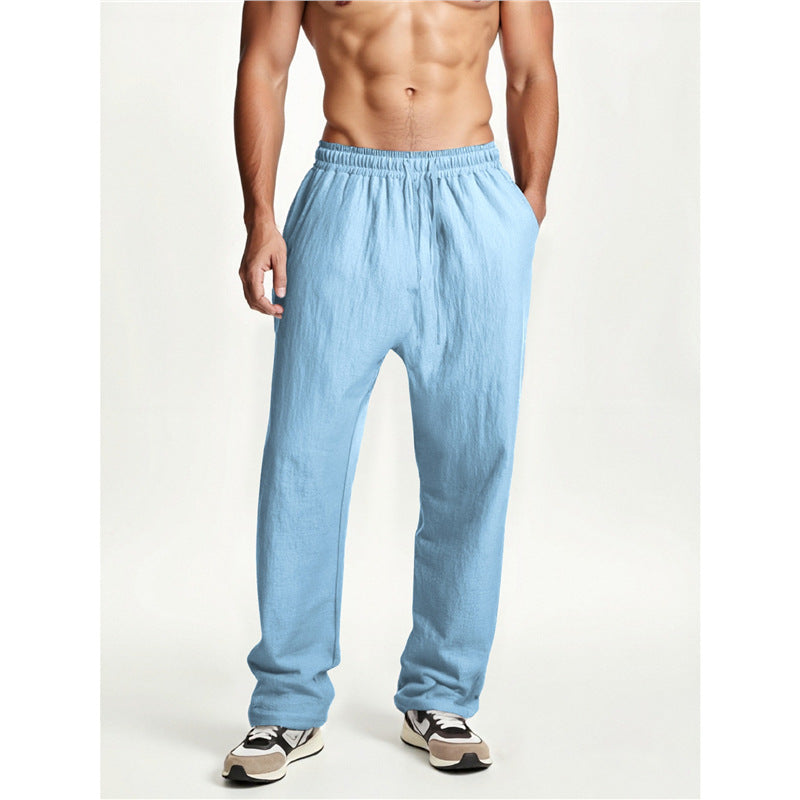Herren Sport-hose Freizeit-hose Bequem Grau