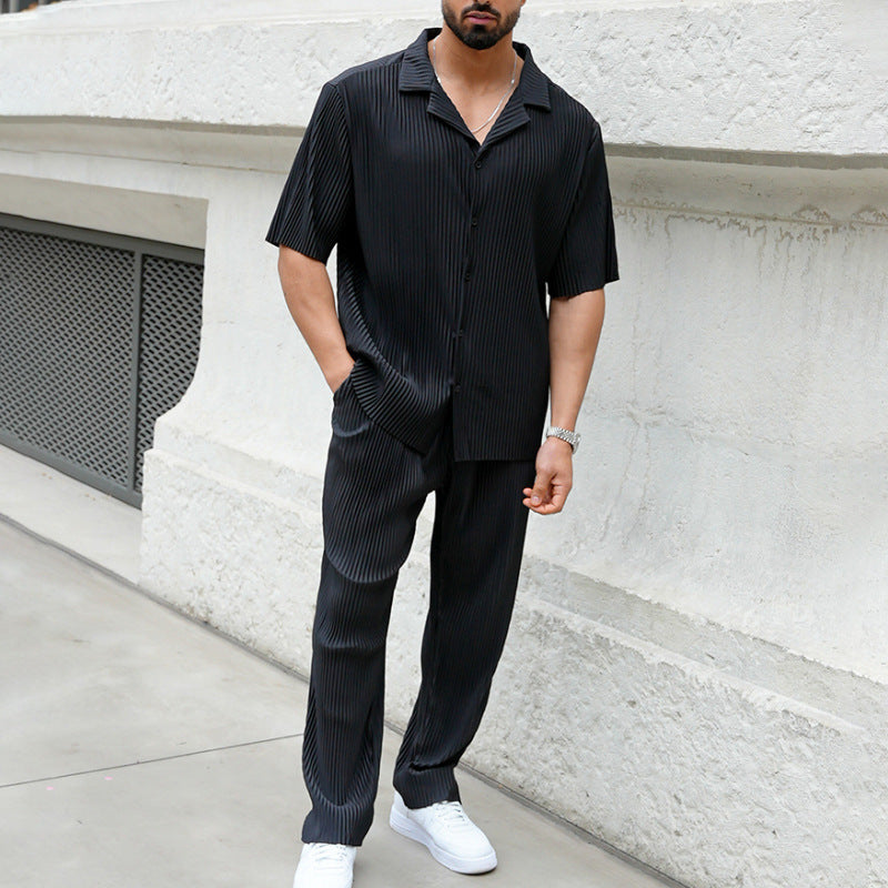 Herren Hemd und Hose Set Modern Leicht Berlin Stil