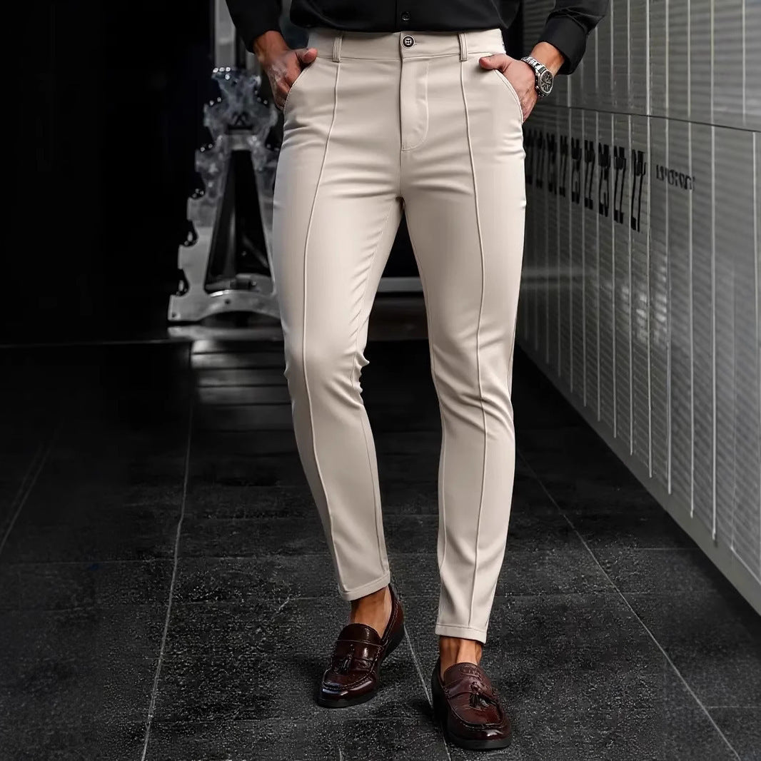 Herren Hose Slim Fit Modern Design Hochwertig