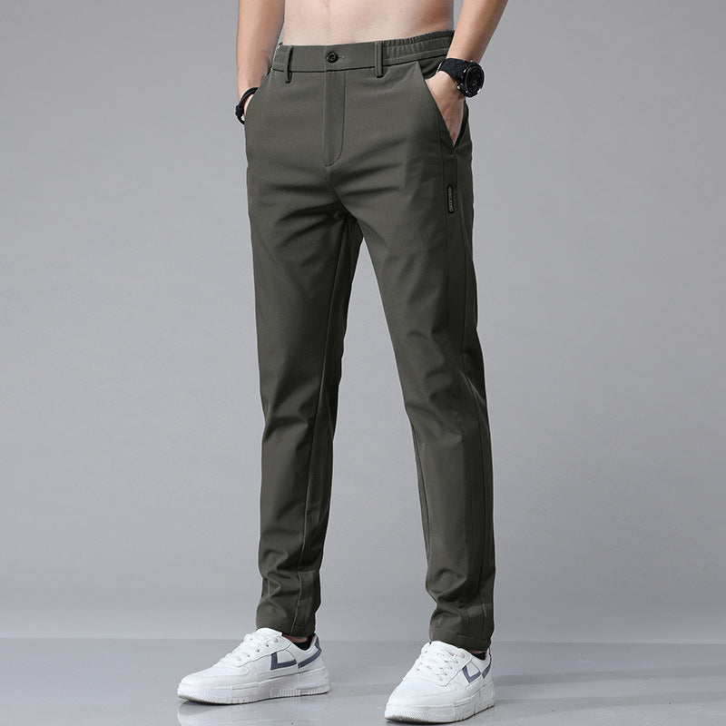 Herren Jogginghose Slim Fit Sportlich Schwarz