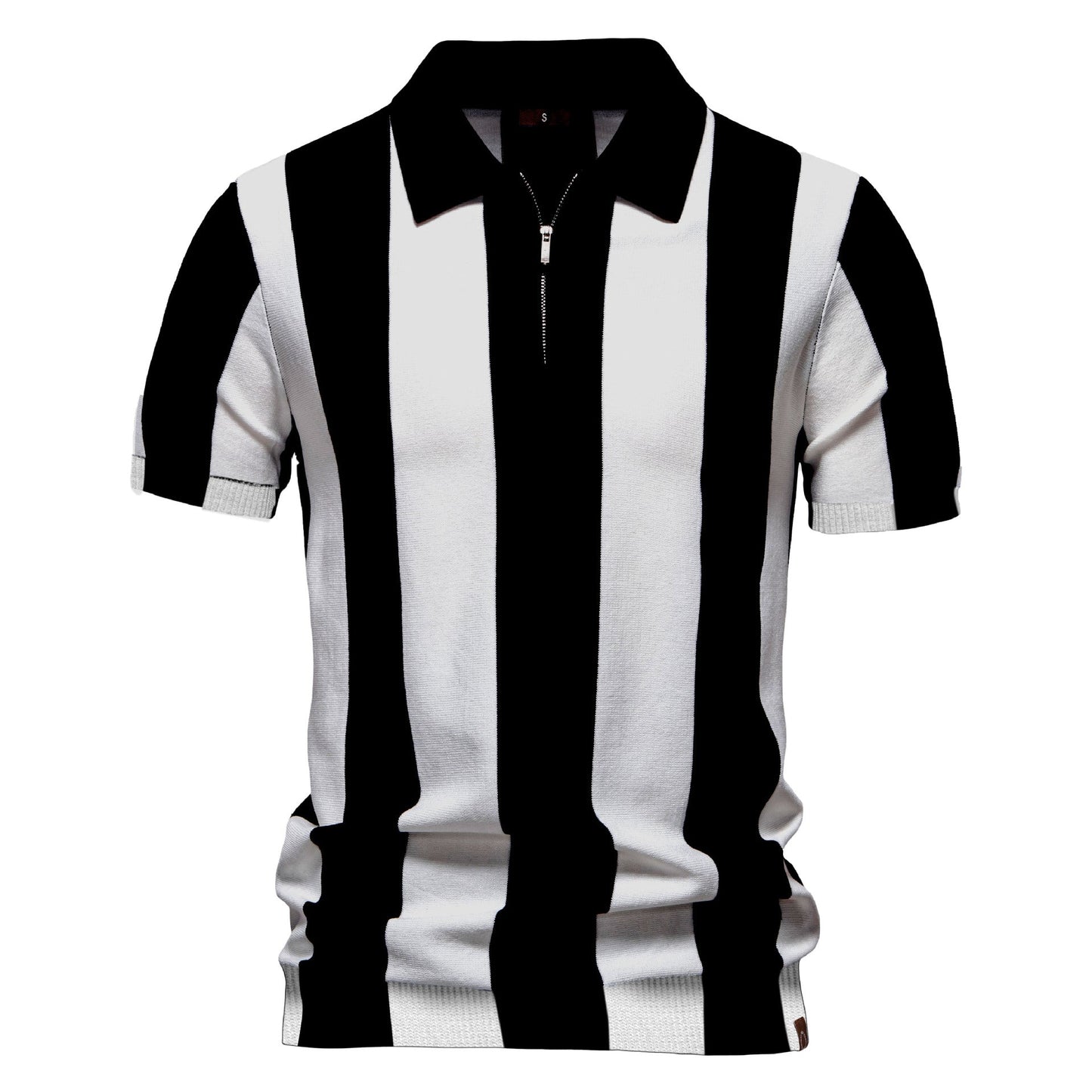 Herren Poloshirt Modern Streifenmuster SlimFit