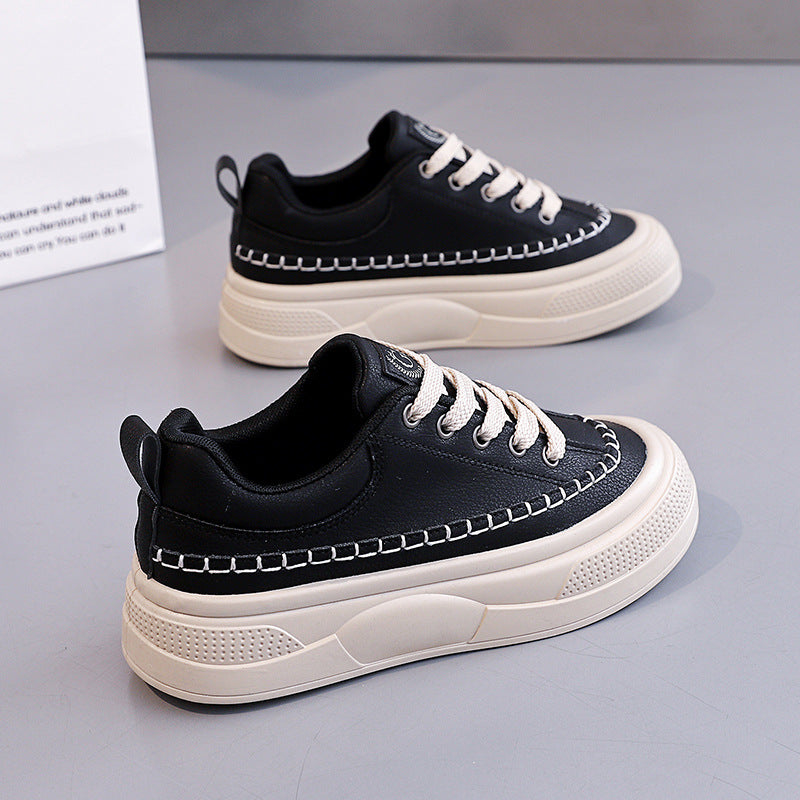 Damen Sneaker Rutschfest Dickes Profil Sportlich Frauen