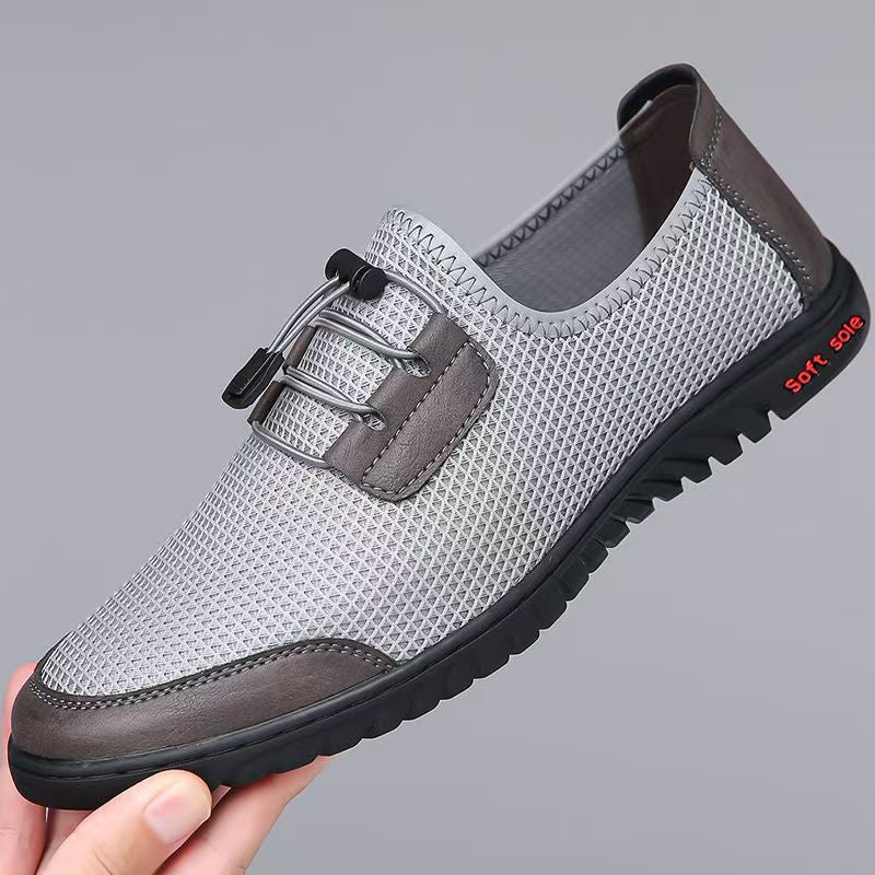 Damen Sneaker Komfort Mesh Bequem Elastisch
