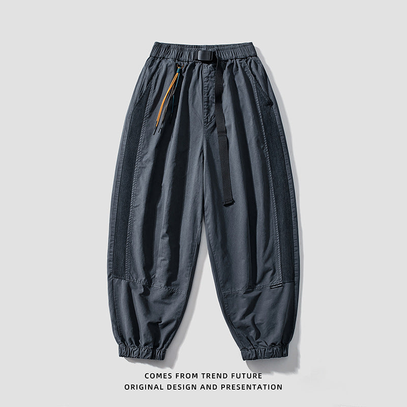 Herren Freizeithose Bequem Elastisch Mit Verstellbarem Bund