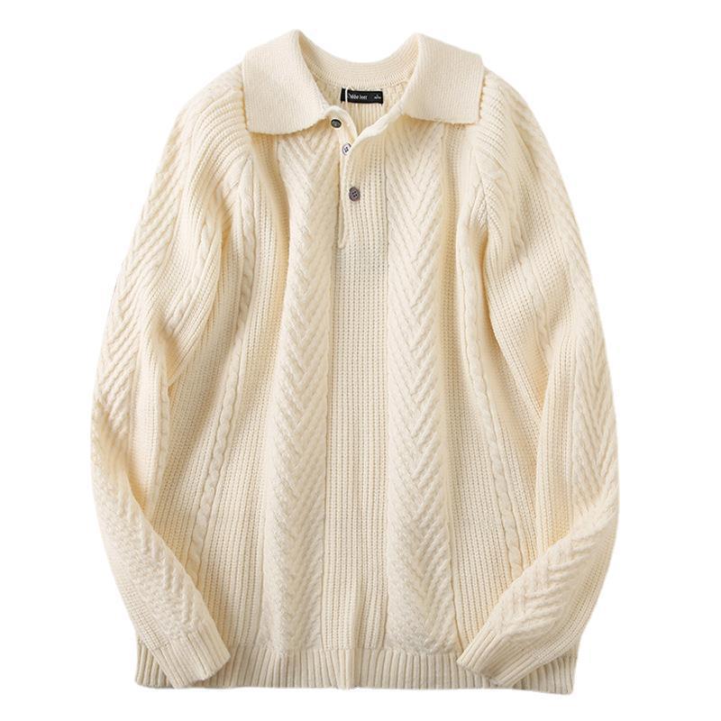 Herren Pullover Rautenmuster Klassisch Modern