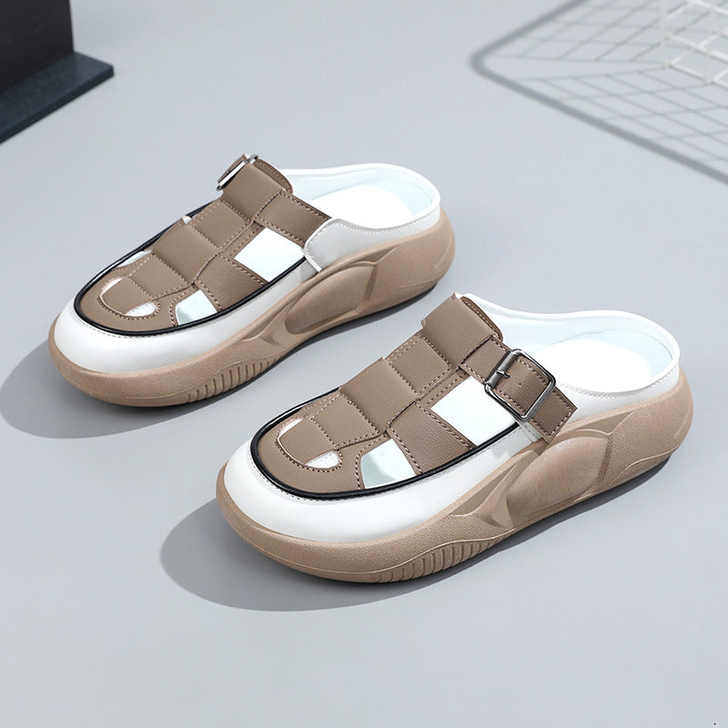 Damen Clogs Bequem Verstellbar Luftig Sommer