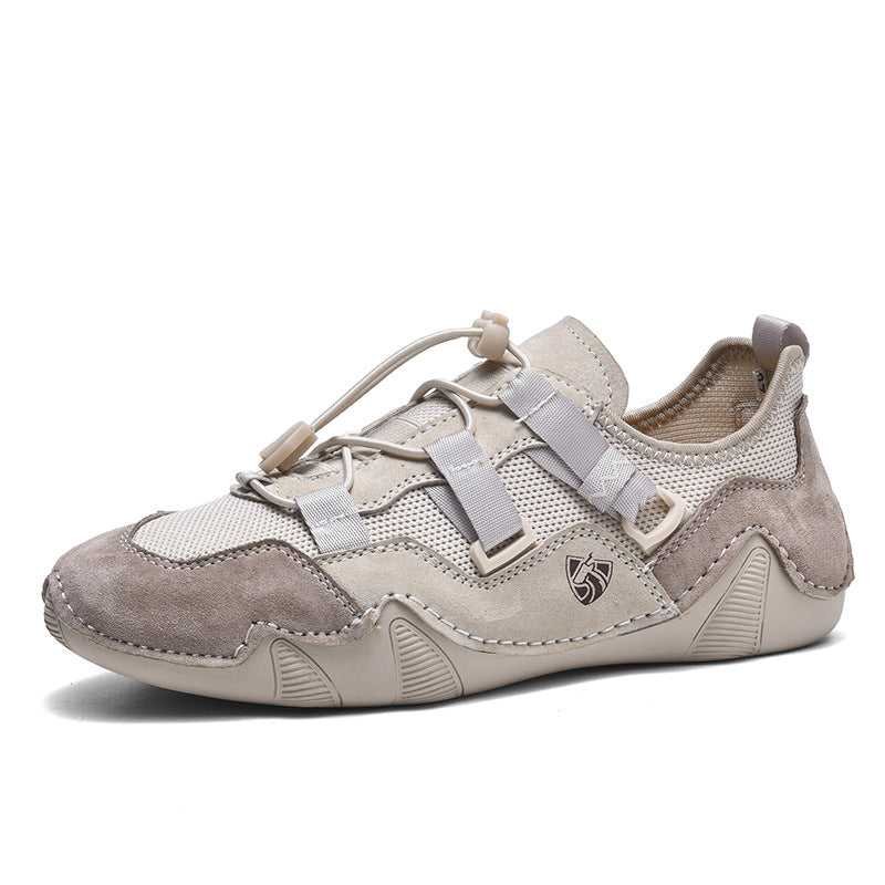 Damen Sneaker Sport Mesh Schnellschnürsystem Laufschuhe
