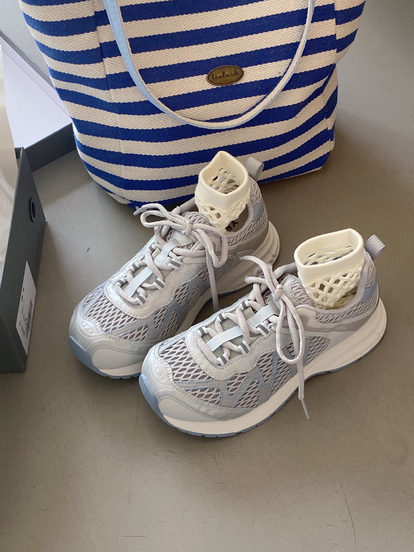 Damen Laufschuhe Komfortabel Atmungsaktiv Schwarz