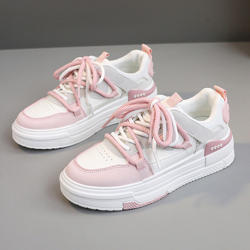 Damen Sneaker Sportlich Chunky Weich mit Dämpfungssystem