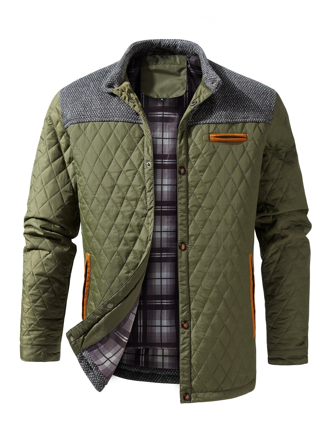 Herren Steppjacke Übergangsjacke Modern Schnitt