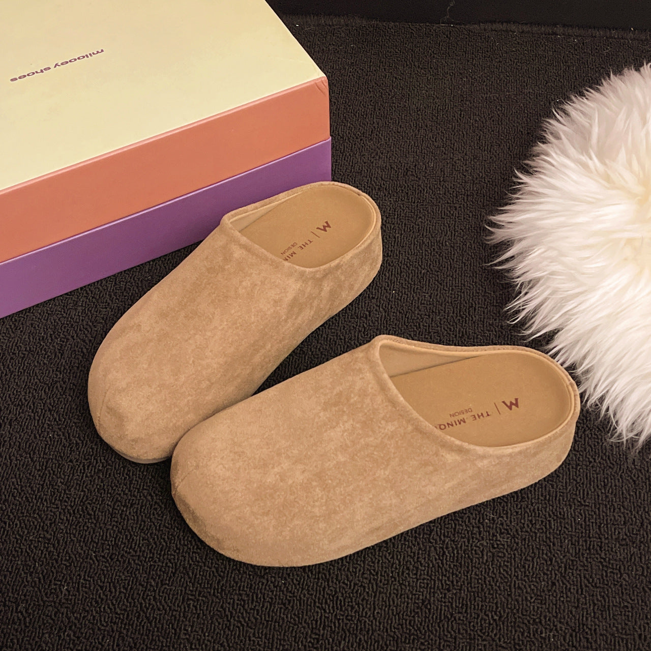 Damen Clogs Bequem Weichleder Ergonomisch