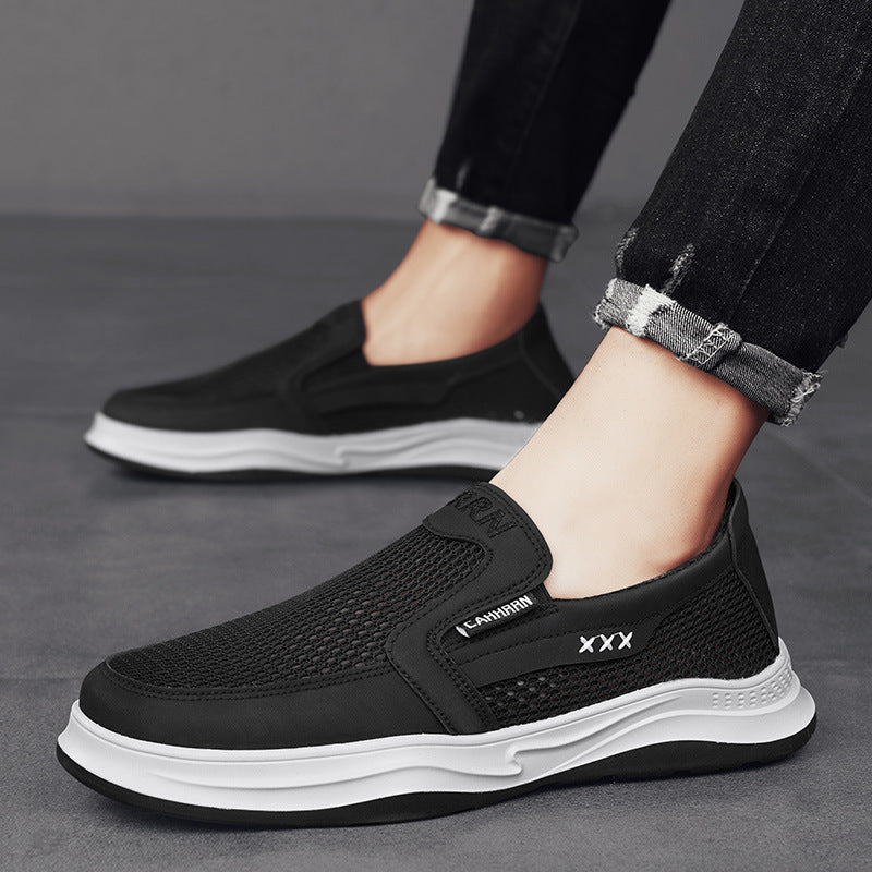 Damen Sneaker Slip-On atmungsaktiv bequem Mode