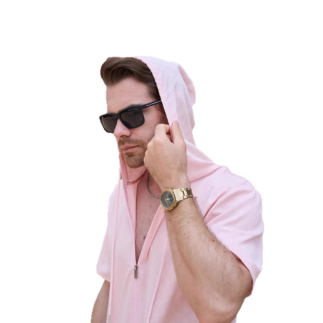 Herren Kapuzenpullover Reißverschluss Modern Style