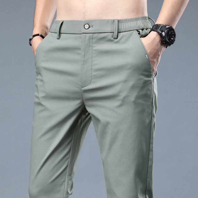 Herren Chinohose Atmungsaktiv Slim Fit Stilvoll