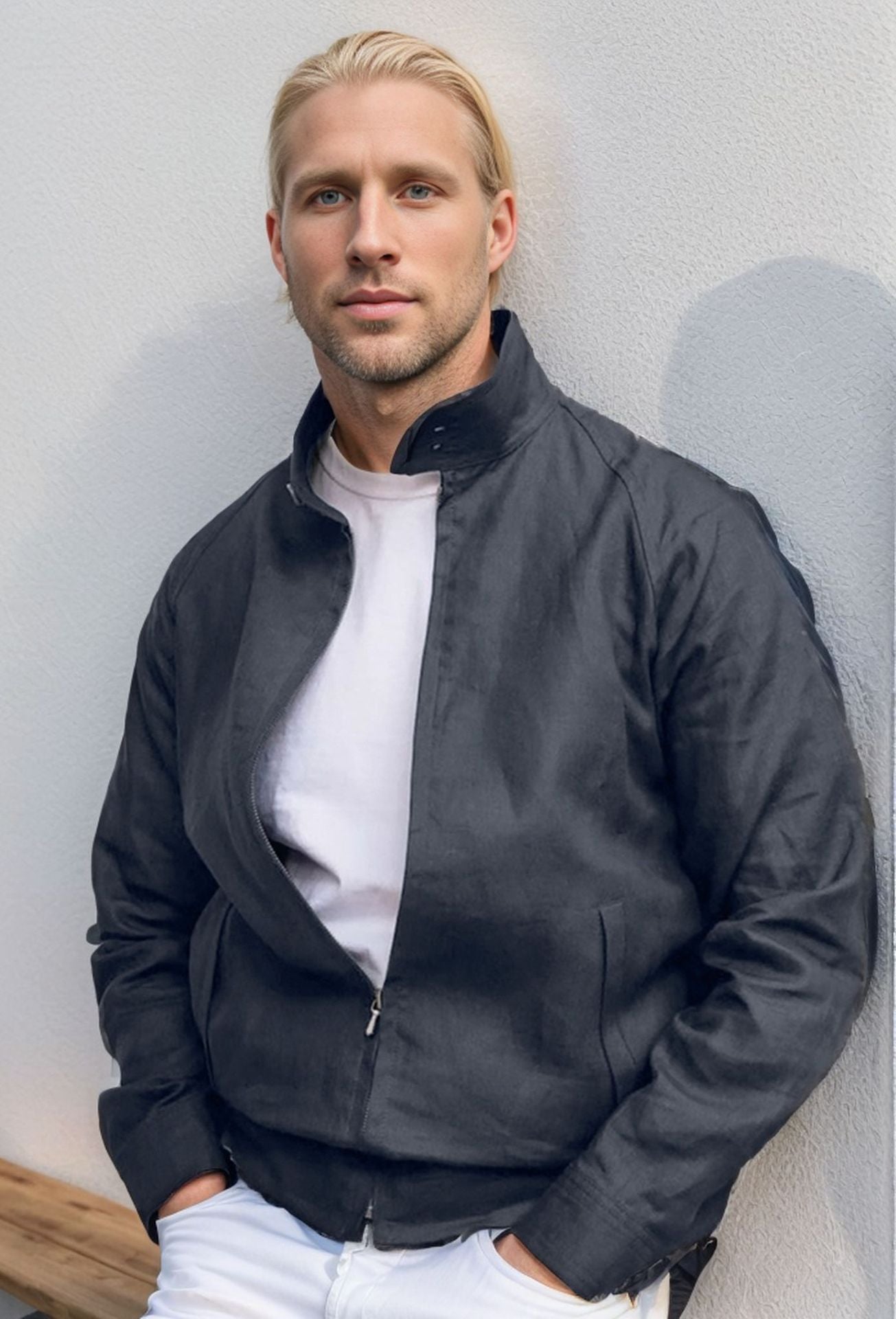 Herren Sommerjacke Leicht Modern Sportlich