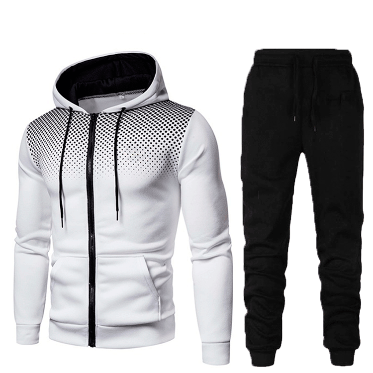 Herren Sportset Hoodie Jogginghose Atmungsaktiv Modern