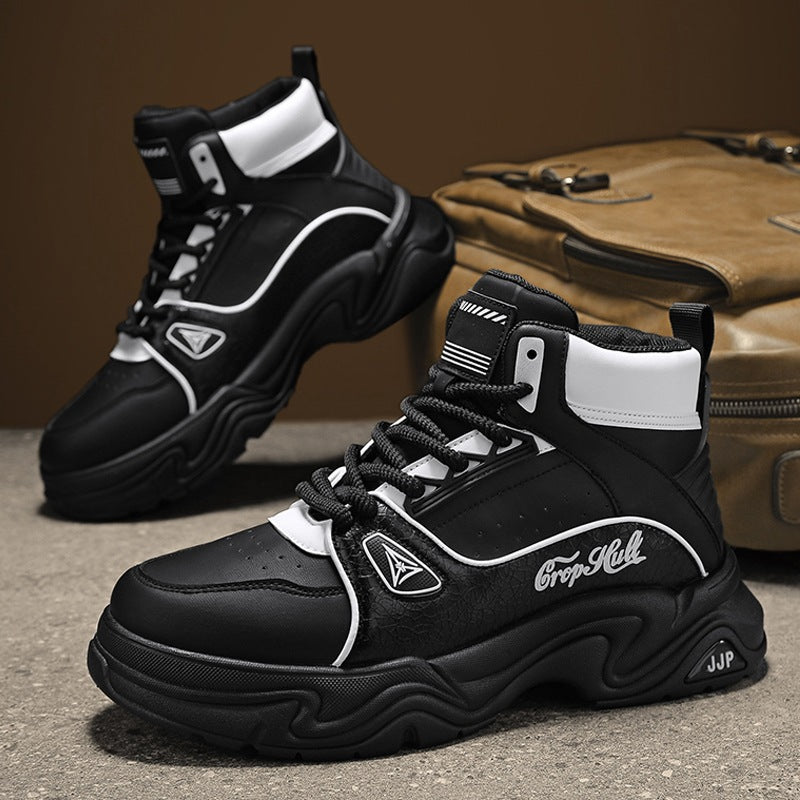 Damen Sneaker Hoch Urban Style Atmungsaktiv Komfort