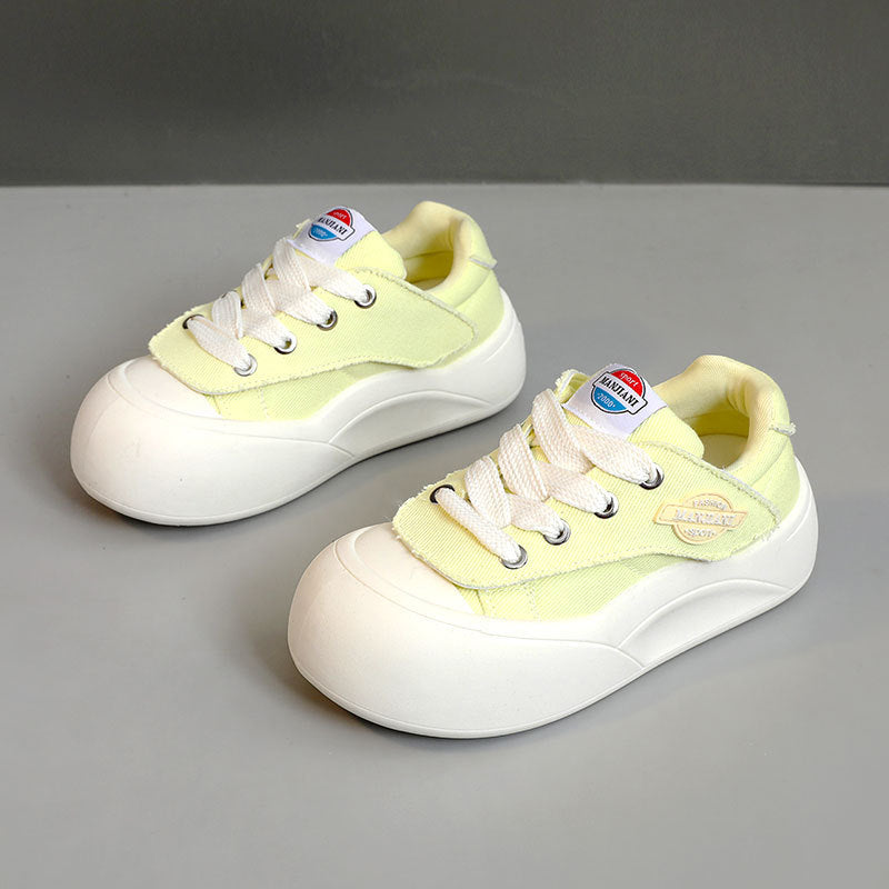 Damen Sneaker Sportlich Strapazierfähig mit Gummisohle