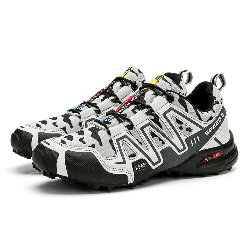 Damen Trail-Sneaker Atmungsaktiv Rutschfest Outdoor-Schuh