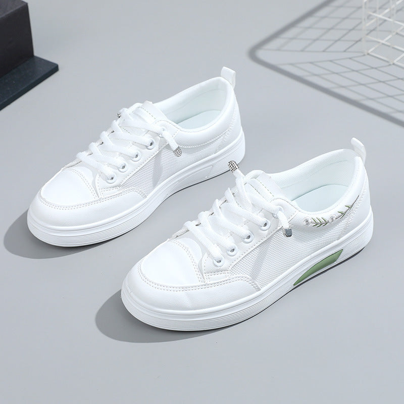 Damen Sneaker Sportschuhe Atmungsaktiv Weich