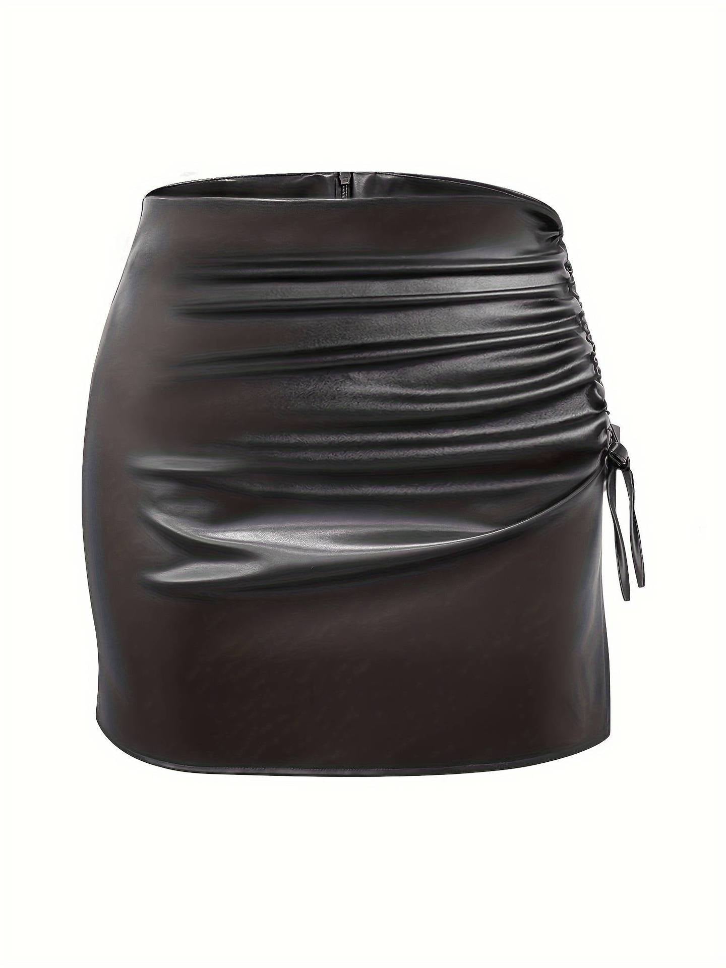 Kurzer Damen Minirock mit Rüschen DesignSexy