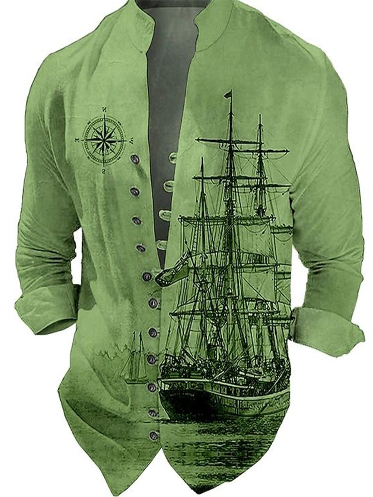 Herren Weste Maritim Schiff Design Klassisch Modern