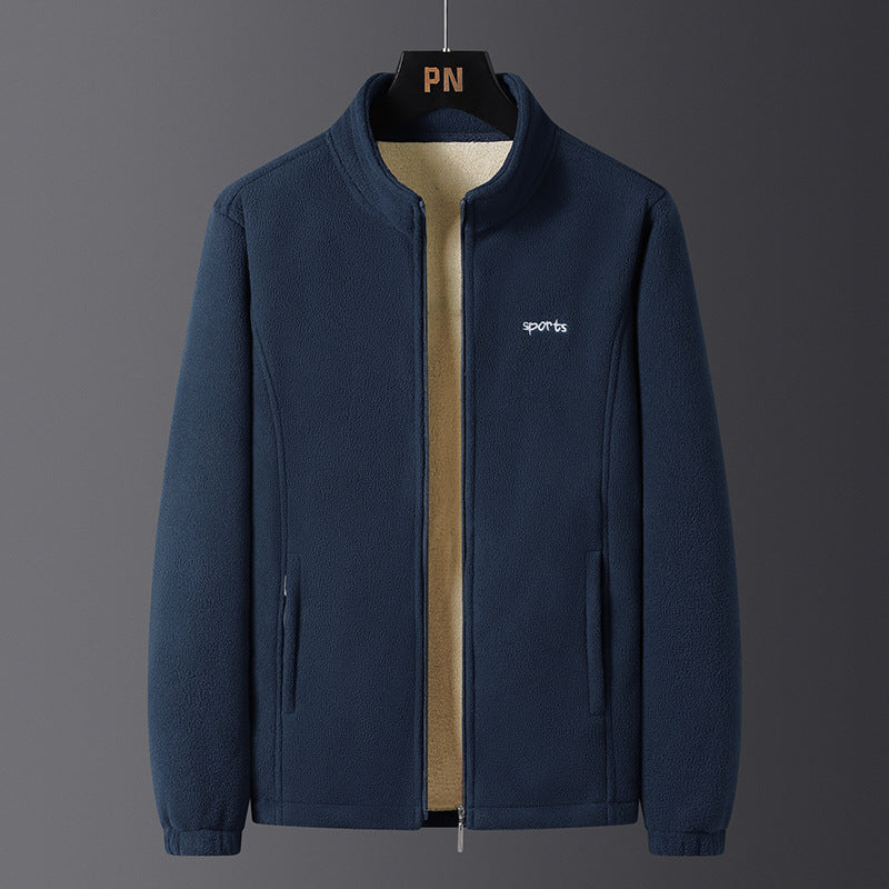 Herren Fleecejacke Warm Kuschelig Soft