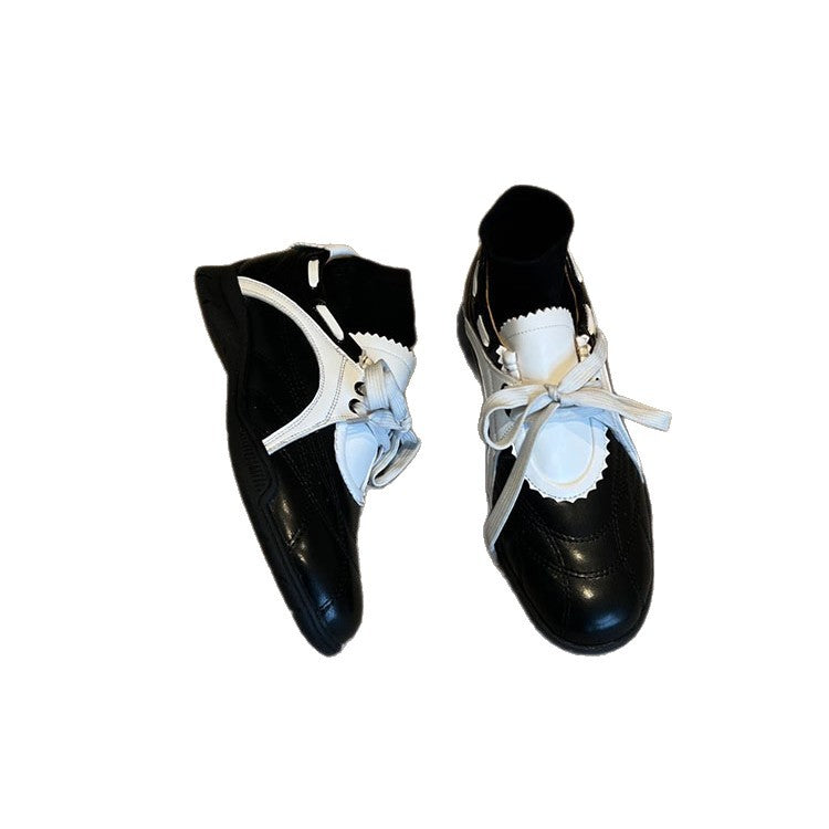 Damen Sneaker Elegantes Design Schnürung Modisch