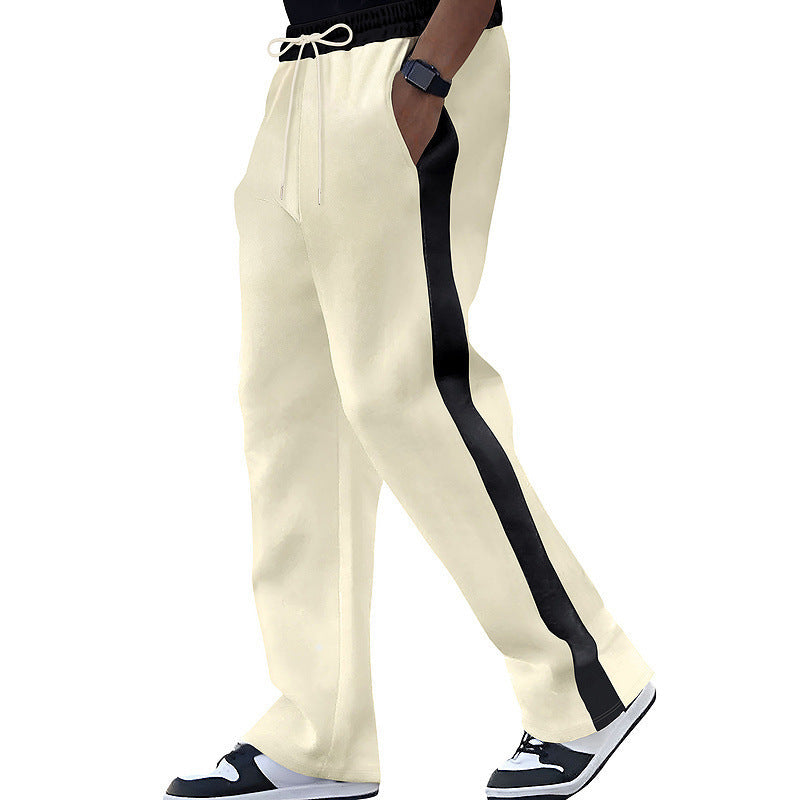 Herren Sport Sweatpants mit Kontraststreifen Modern