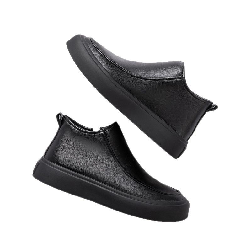 Damen Stiefeletten Modisch Braun Winter