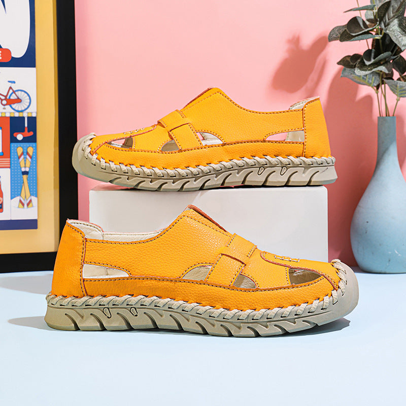 Damen Sandalen Bequem Atmungsaktiv Rutschfest Sommer