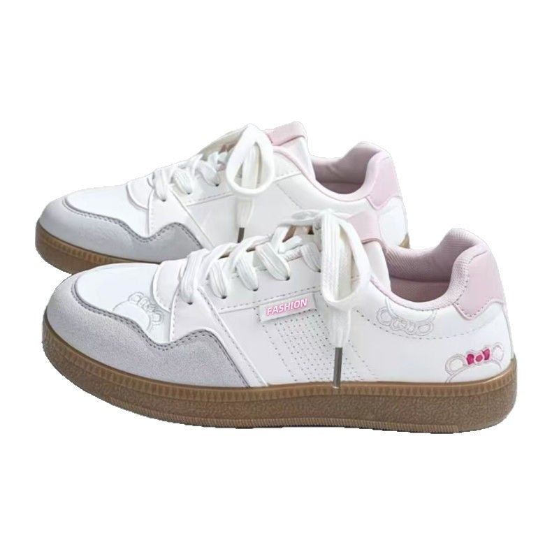 Damen Sneaker Modisch Stilvoll mit Applikationen