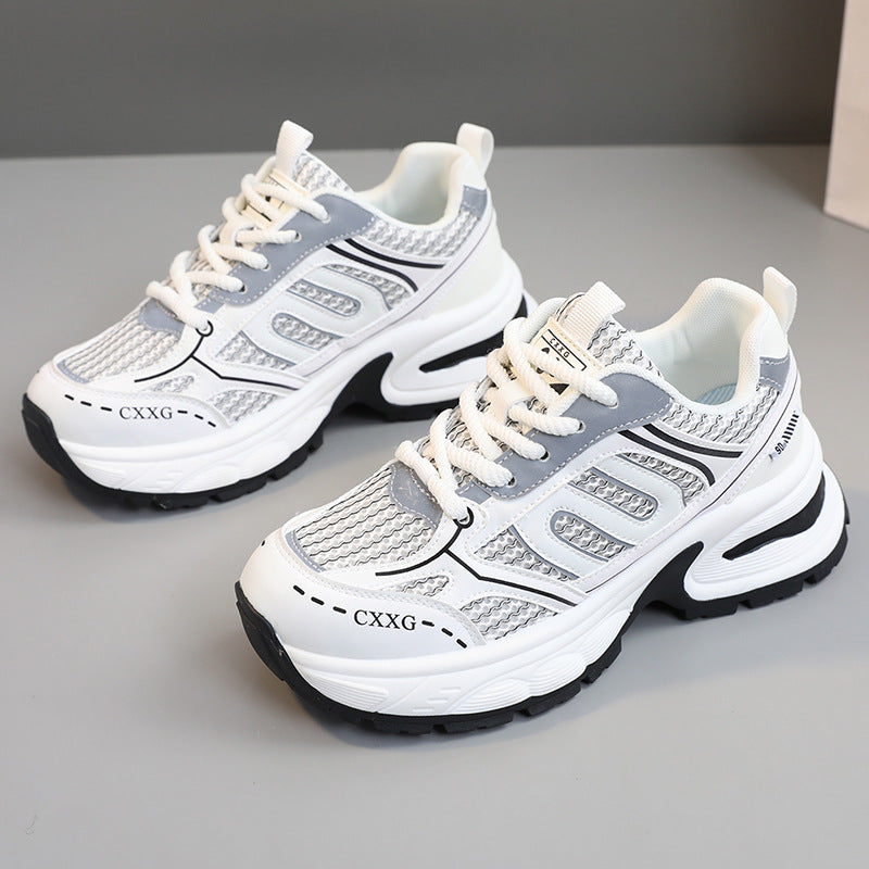 Damen Sneaker Sport Atmungsaktiv Komfortabel