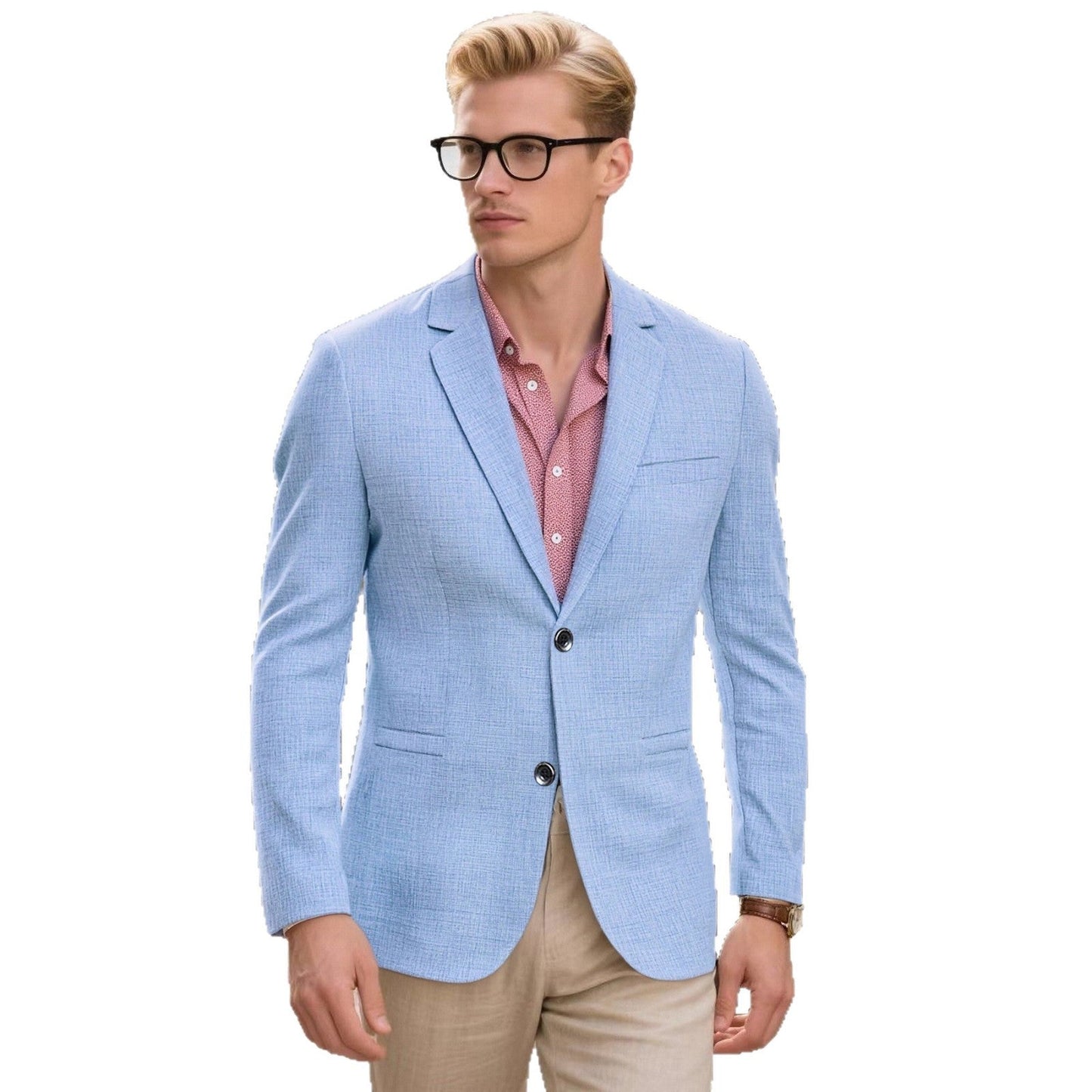 Leichter Sommerblazer Herren Modern Slim Fit