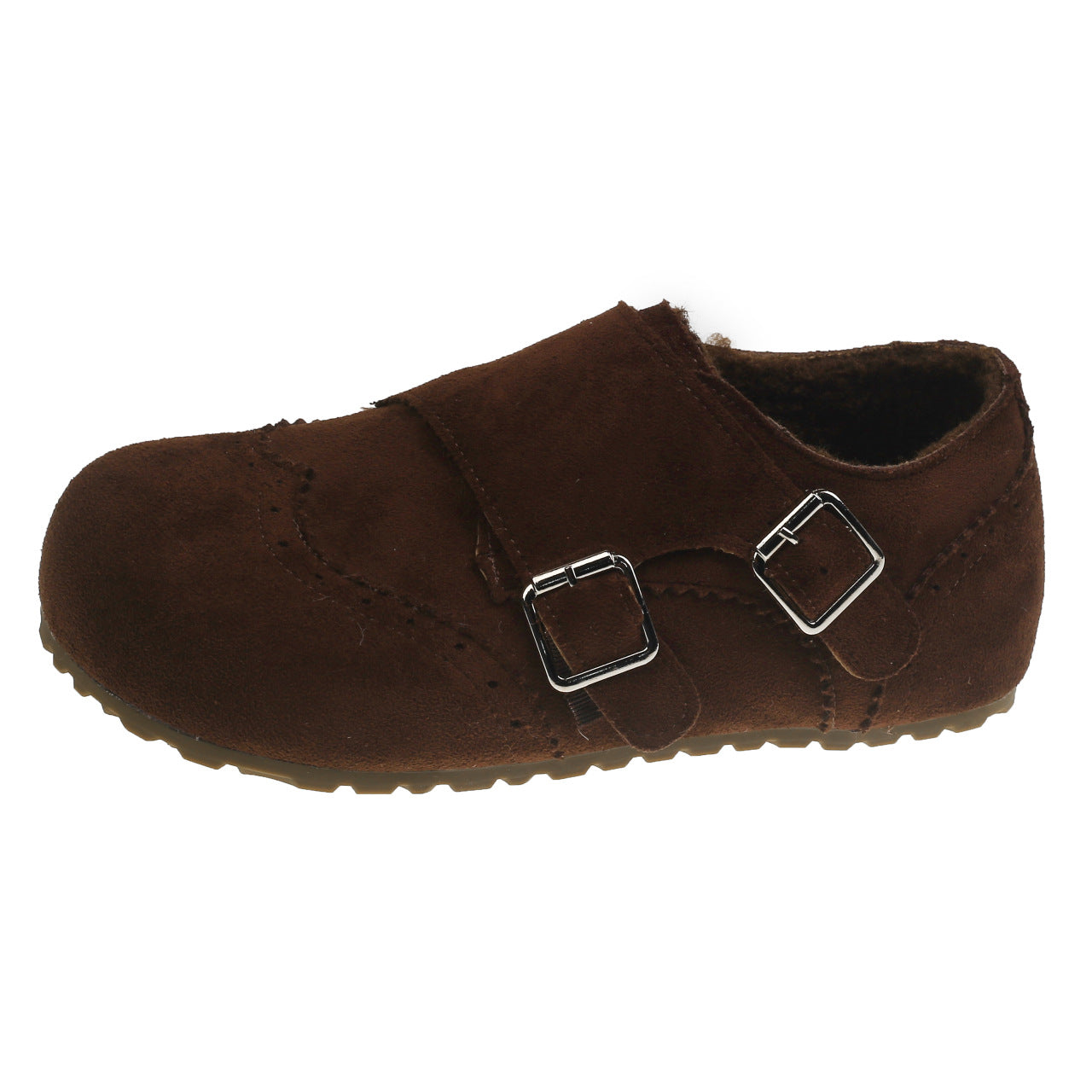 Damen Clogs Weichleder Bequem Schnallenverschluss Modern
